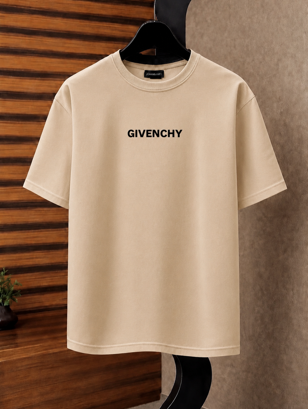 "GIVENCHY" Drop-Shoulder T-Shirt by Fine Fits