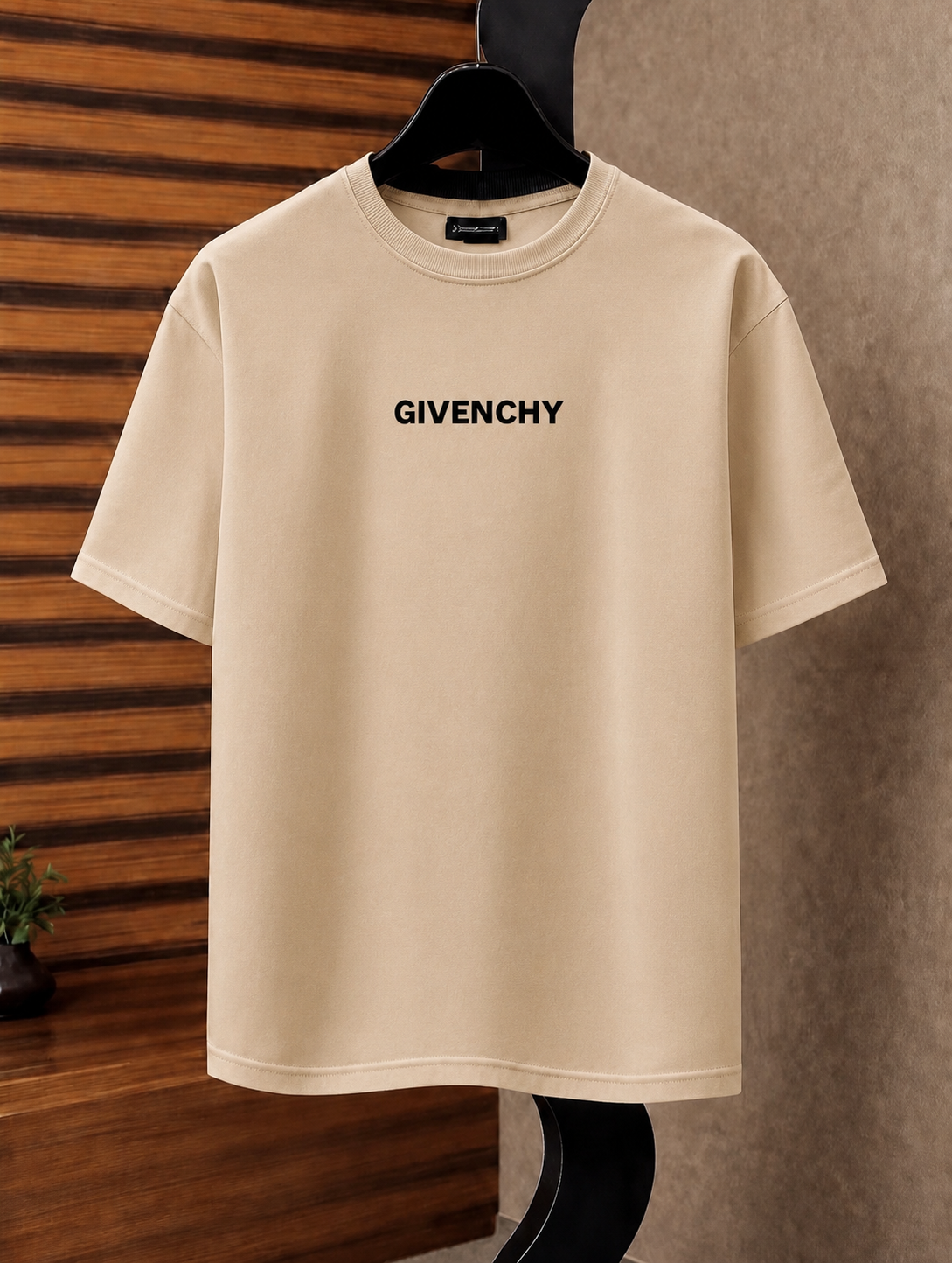 "GIVENCHY" Drop-Shoulder T-Shirt by Fine Fits