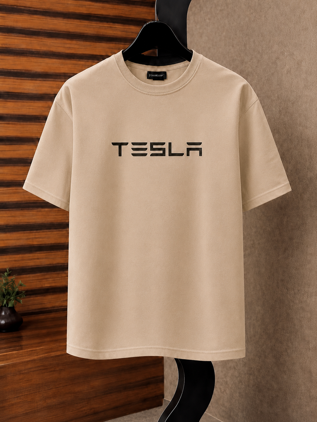 "TESLA" Drop-Shoulder T-Shirt by Fine Fits
