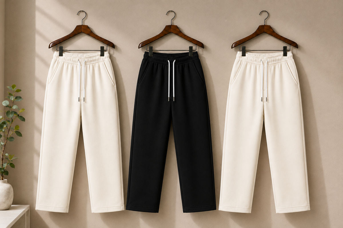 (Pack Of Three) Straight Fit Premium Trouser's By Fine Fits