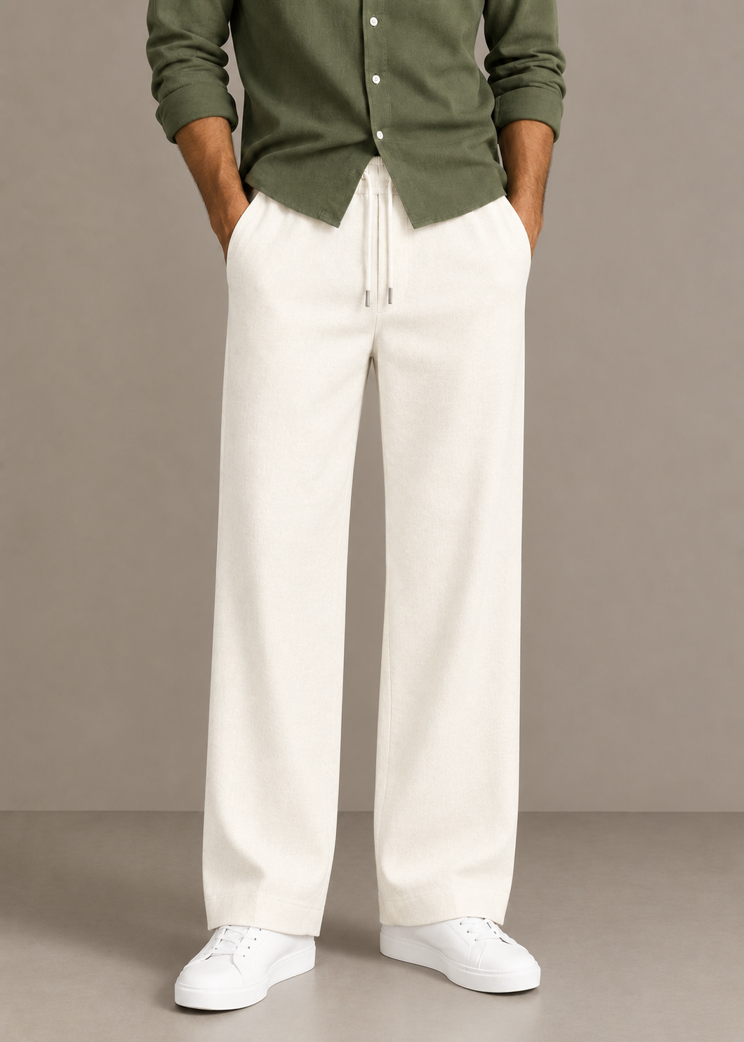 Fine Straight Fit Trouser's