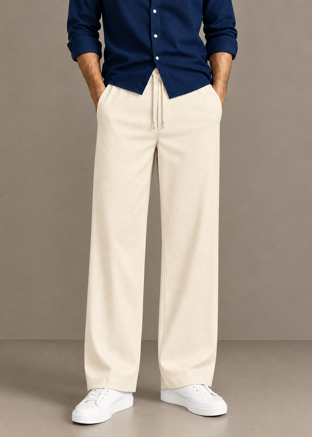 Fine Straight Fit Trouser's