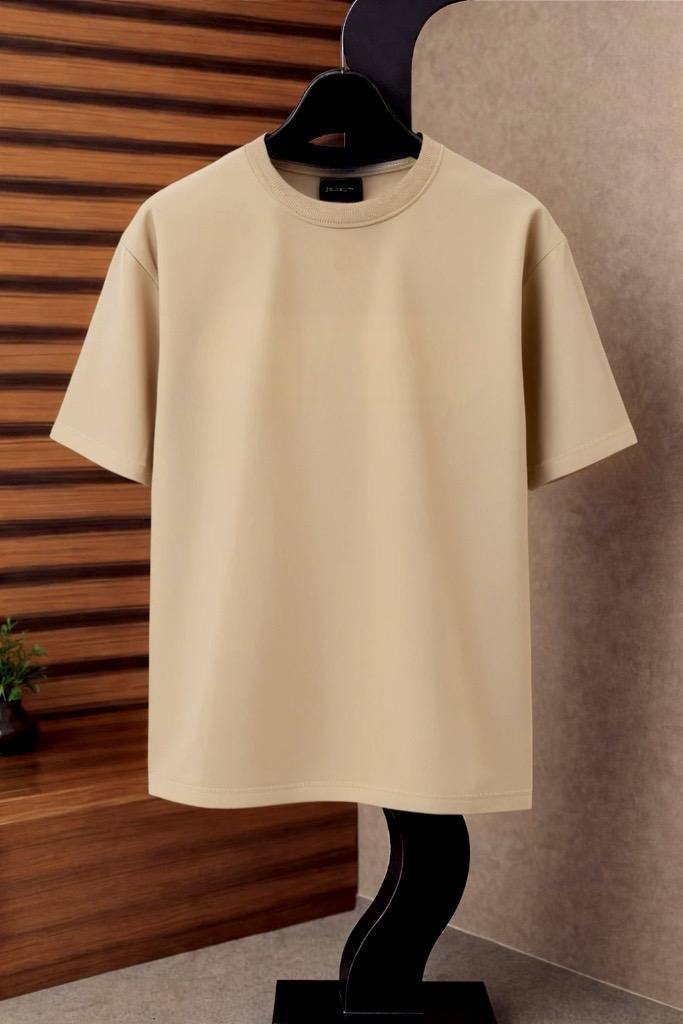Premium Plain Drop Shoulder T-shirt by Fine Fits