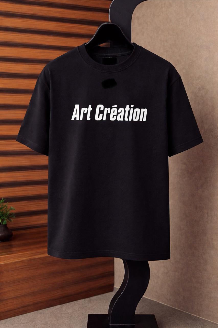 Art Creation Drop Shoulder T-shirt by Fine Fits