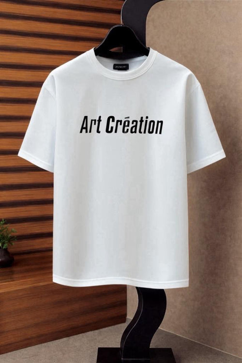 Art Creation Drop Shoulder T-shirt by Fine Fits