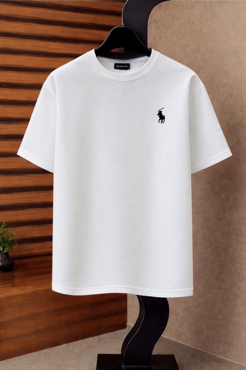 "Polo logo" Drop-Shoulder T-Shirt by Fine Fits