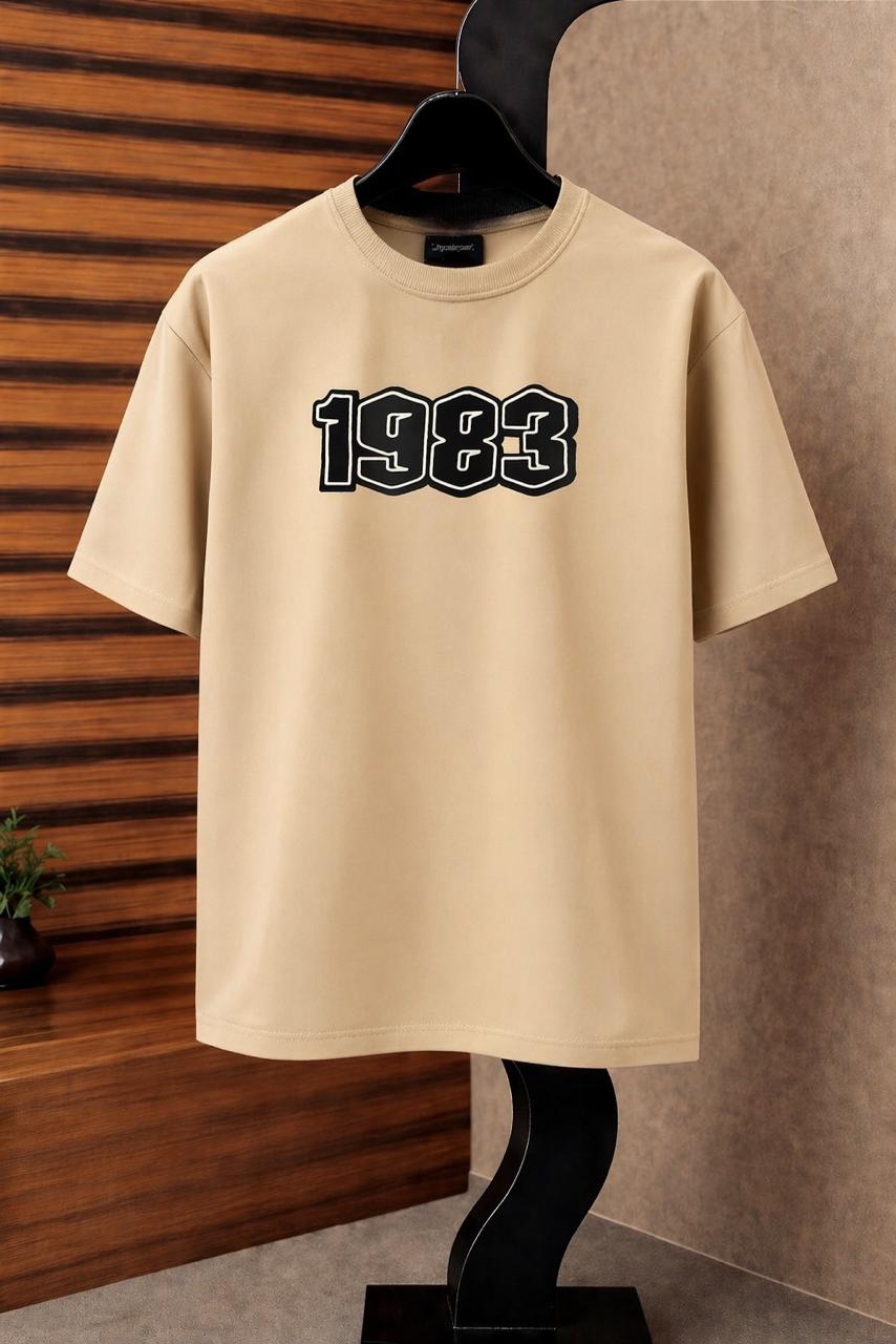 "1983" Drop-Shoulder T-Shirt by Fine Fits