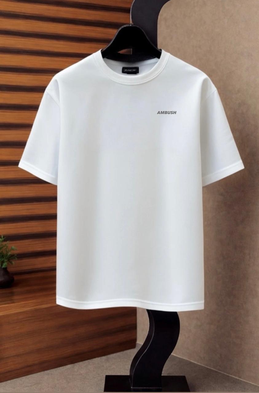 "AMBUSH" Drop-Shoulder T-Shirt by Fine Fits