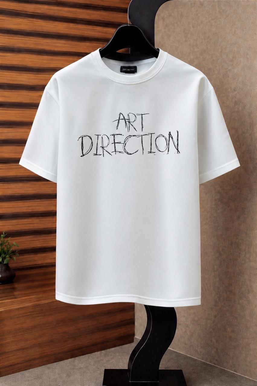 "ART DIRECTION" Drop-Shoulder T-Shirt by Fine Fits