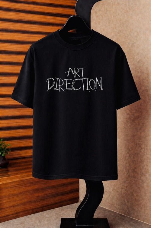 "ART DIRECTION" Drop-Shoulder T-Shirt by Fine Fits
