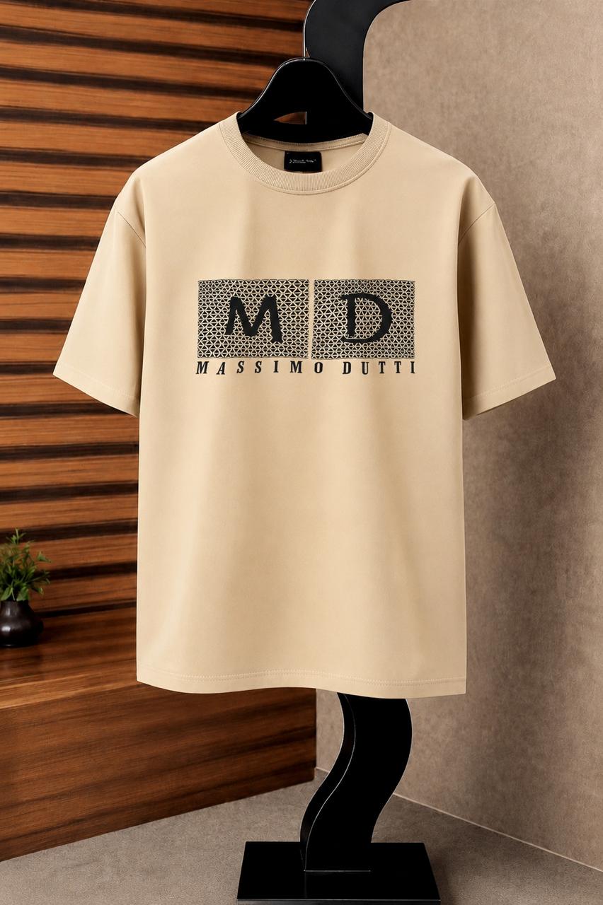 "MD" Drop-Shoulder T-Shirt by Fine Fits