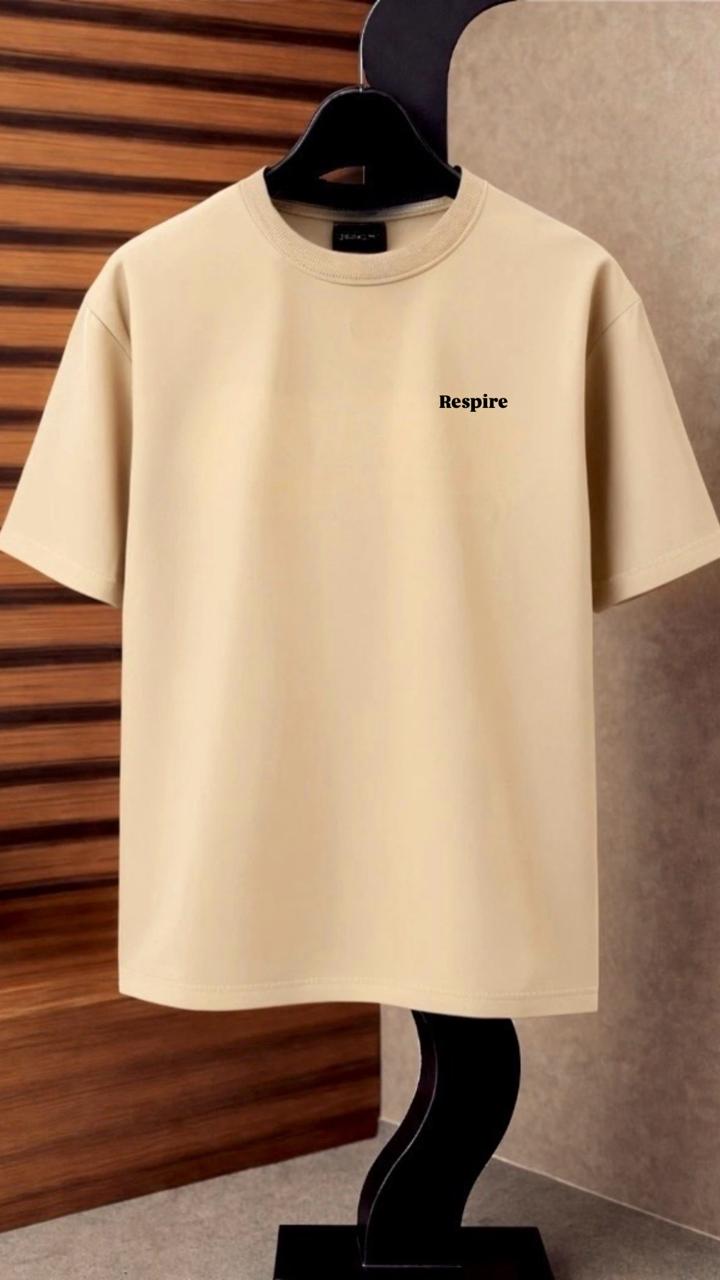 "Respire" Drop-Shoulder T-Shirt by Fine Fits