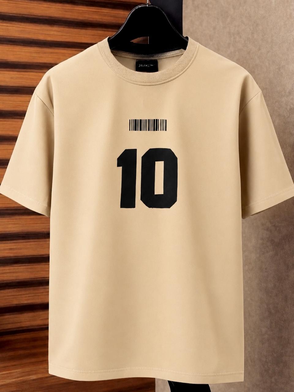 "10" Drop-Shoulder T-Shirt by Fine Fits