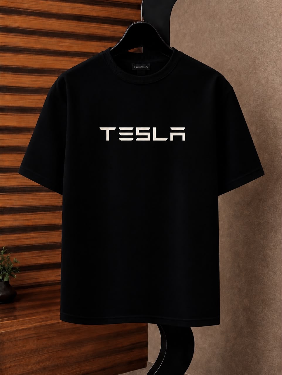 "TESLA" Drop-Shoulder T-Shirt by Fine Fits