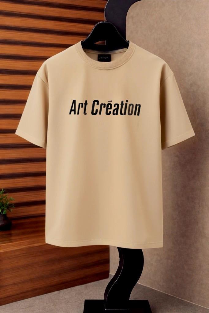 Art Creation Drop Shoulder T-shirt by Fine Fits