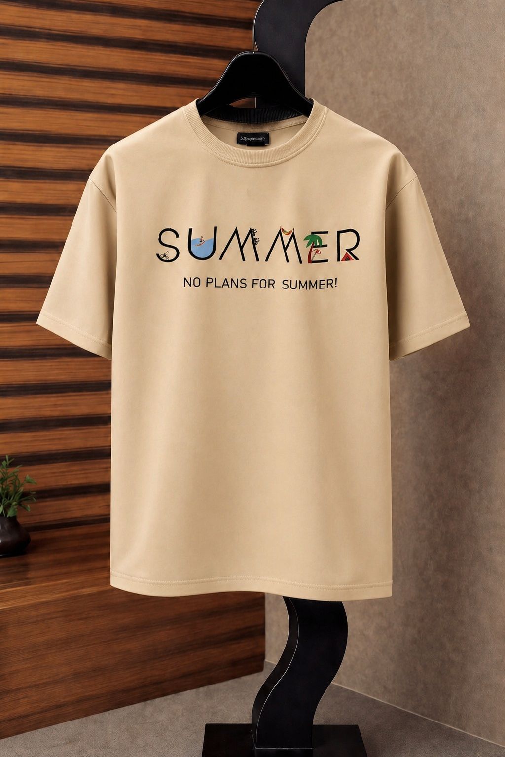 "SUMMER" Drop-Shoulder T-Shirt by Fine Fits