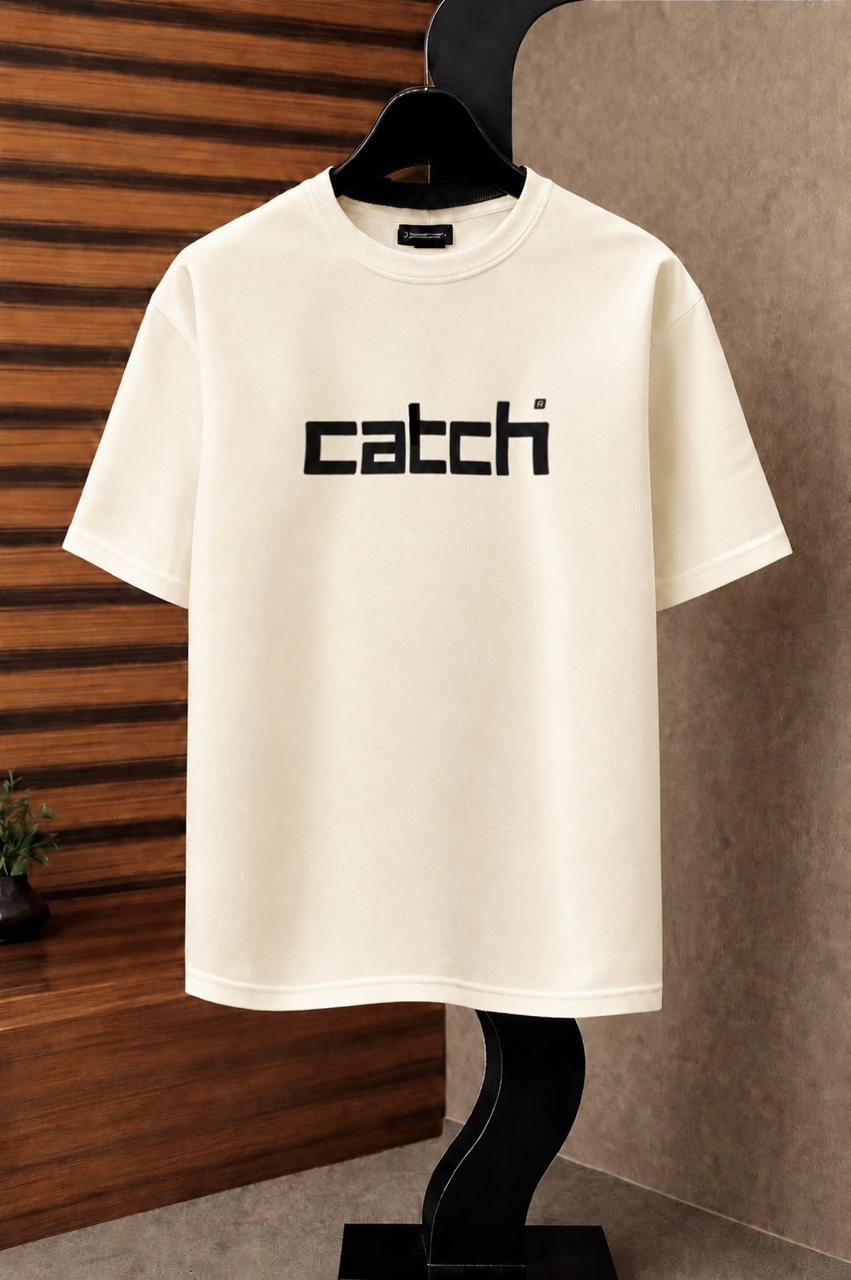 "Catch" Drop-Shoulder T-Shirt by Fine Fits