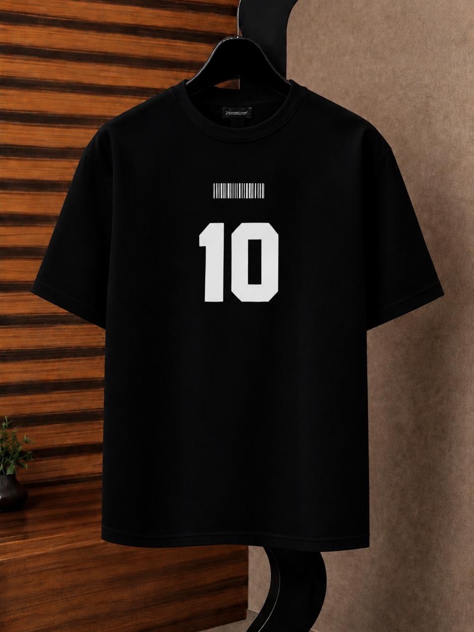 "10" Drop-Shoulder T-Shirt by Fine Fits