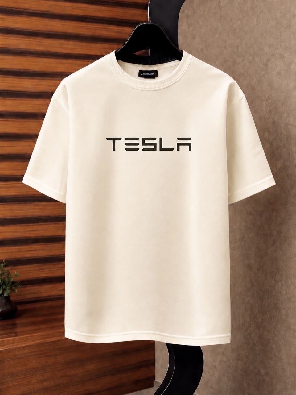 "TESLA" Drop-Shoulder T-Shirt by Fine Fits